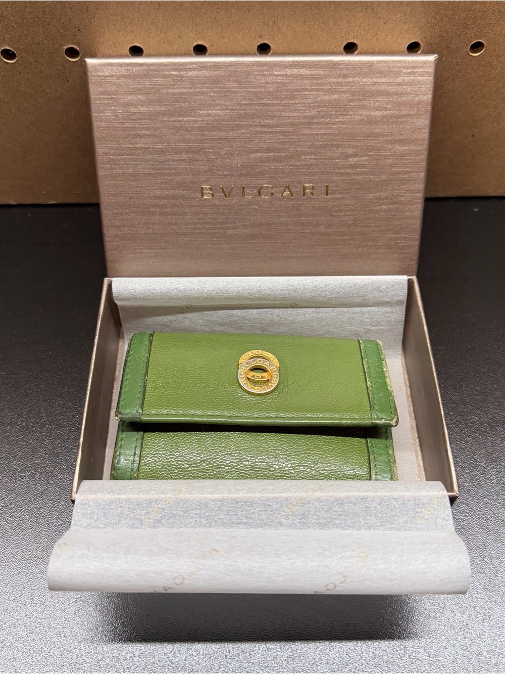 BVLGARI Green 4-Key Holder